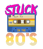 Discover Stuck in the 80's - 80s Design T-shirt