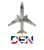 Discover Denver International Airport  DEN  Denver Colorado United States US Plane and Airport IATA Cod T-Shirts