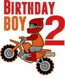 Discover Birthday Boy 2 Year Old Dirt Bike 2nd Bday Biking