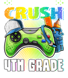 Discover I'm Ready to Crush 4th Grade Back to School Video Game Boys T-Shirt