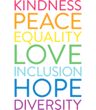Discover Peace Love Inclusion Equality Diversity Human Rights T-Shirt