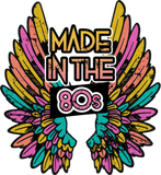 Discover Made in The 80s Angel Wings