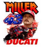Discover Jack Miller Aussie Thrill Moto GP #43 2021 MotoGP Gift T-Shirts