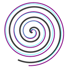 Discover Colorful Artsy Swirl Spiral Vortey Style