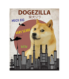 Discover Dogezilla Funny Meme Shiba Inu Dog T-Shirt