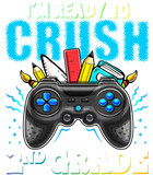 Discover I'm Ready to Crush 2nd Grade Back to School Video Game Boys T-Shirt