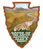 Discover Gates of the Arctic National Park & Preserve arrowhead - Gates Of The Arctic - T-Shirt