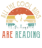 Discover All the Cool Kids are Reading Book Vintage Reto Sunset T-Shirt
