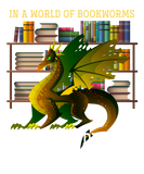 Discover Wings Of Fire T-Shirt In A World Of Bookworms Be A Book Dragon