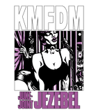 Discover KMFDM Jezebel Hip Hop Pop Rock Band Black Shirt, KMFDM Metal Band Vintage T-Shirt