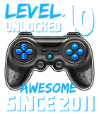 Discover Level 10 Unlocked Awesome Video Game Gift T-Shirt