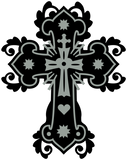 Discover flourish gothic cross celtic