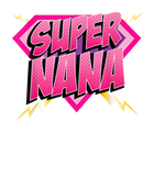 Discover Super Nana Superhero Grandmother Comic Book Women T-Shirt