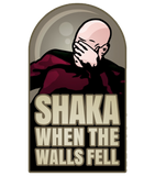 Discover Shaka, When the Walls Fell - Enterpris - T-Shirt