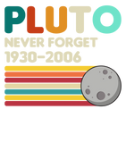 Discover Pluto Never Forget - Retro Vintage - Pluto Never Forget 1930 2006 - T-Shirt