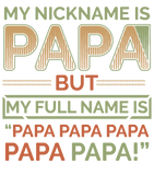 Discover My nickname is papa T-shirt