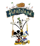 Discover Vintage Mickey and Friends Disney Potatoland Shirt