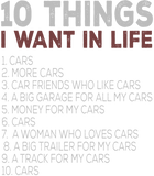 Discover 10 Things I Want In My Life Cars More Cars car t shirts T-Shirt