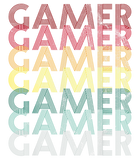 Discover Gamer Retro 70s Gift Game Funny T-Shirt
