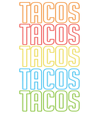 Discover Retro Tacos shirt Vintage Taco Tuesday T-shirt T-Shirt