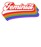 Discover Feminist T Shirt. Retro 70's Feminism Shirt. Vintage Rainbow