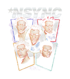 Discover NSYNC Heads Adult T-Shirt