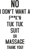 Discover No Tuk Tuk Suit or Massag