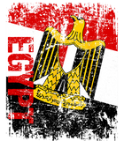 Discover EGYPT EGYPTIAN Flag Vintage T-Shirt