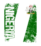 Discover NIGERIA Flag Vintage Distressed NIGERIA T Shirt
