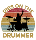 Discover Vintage Dibs On The Drummer Funny Drummer Drumming T-shirt