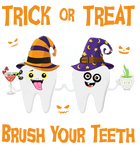 Discover Trick Or Treat Brush Your Teeth Dentist Halloween Costume T-Shirt