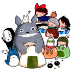 Discover Totoro Tshirt, Family Totoro Tshirt, Ghibli Matching Family T-Shirt