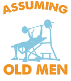 Discover Old Man Weight Lifting For Old Strong People T Shirt