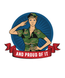 Discover Female Soldier National Guard Proud Military Woman