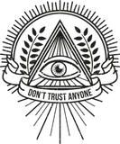 Discover Conspiracy All Seeing Eye Funny Gift Idea Present