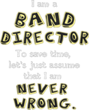 Discover I'm A Band Director