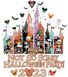 Discover Mickey's Not-So-Scary Halloween Party 2023 Shirt