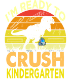 Discover I'm Ready To Crush Kindergarten Dinosaur Back To School T Shirt