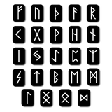 Discover Rune set of letters, runes alphabet. Runic alphabe