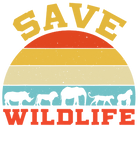 Discover Save Wildlife Endangered Rhino Lion Elephant Tiger Gorilla T Shirt