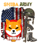 Discover Shiba army, Shiba Inu coin with american flag