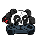 Discover Player Panda Holding Joystick