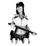 Discover Sexy Police Officer Lisa Ann T-shirt