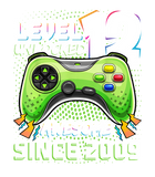 Discover Level 12 Unlocked Awesome 2009 Video Game 12th Birthday Gift T-Shirt