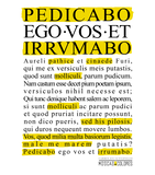 Discover Pedicabo ego vos et irrumabo. Funny Collection. T-shirt