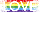 Discover Men's Gay Pride Rainbow Love T-Shirt