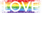 Discover Men's Gay Pride Rainbow Love T-Shirt