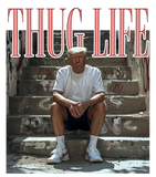 Discover Donald Trump Thug Life Shirt, Viral Thug Life Trump T-Shirt, Sarcastic Donald Trump Tee, Funny Trump 2024 Shirt, Republican Gifts