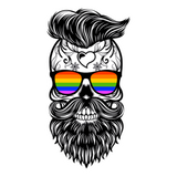 Discover LGBT Sugar Skull Sunglasses CSD Gay Pride