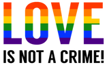 Discover LGBT Love is not a crime Gay Pride CSD Rainbow